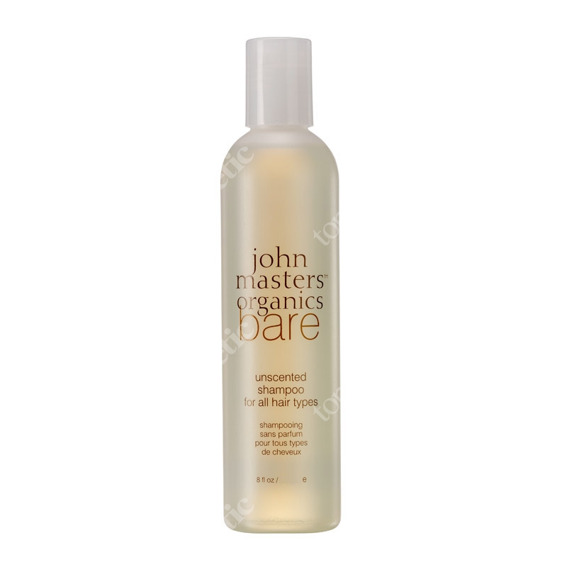 John Masters Organics Bare - Unscented Shampoo For All Hair Types Bezzapachowy szampon do wszystkich rodzajów włosów 473 ml