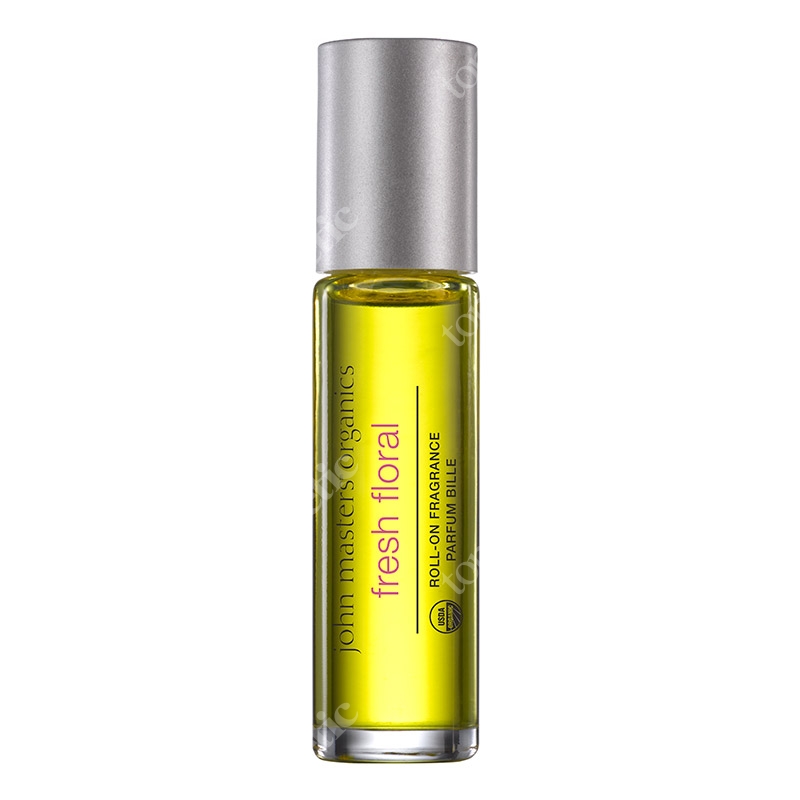 John Masters Organics Fresh Floral Perfumy roll-on o zapachu wiosennych kwiatów 9 ml