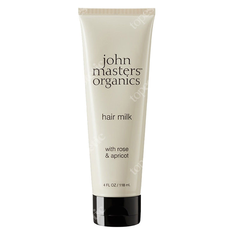 John Masters Organics Hair Milk With Rose & Apricot Mleczko do włosów z różą i morelą 118 ml