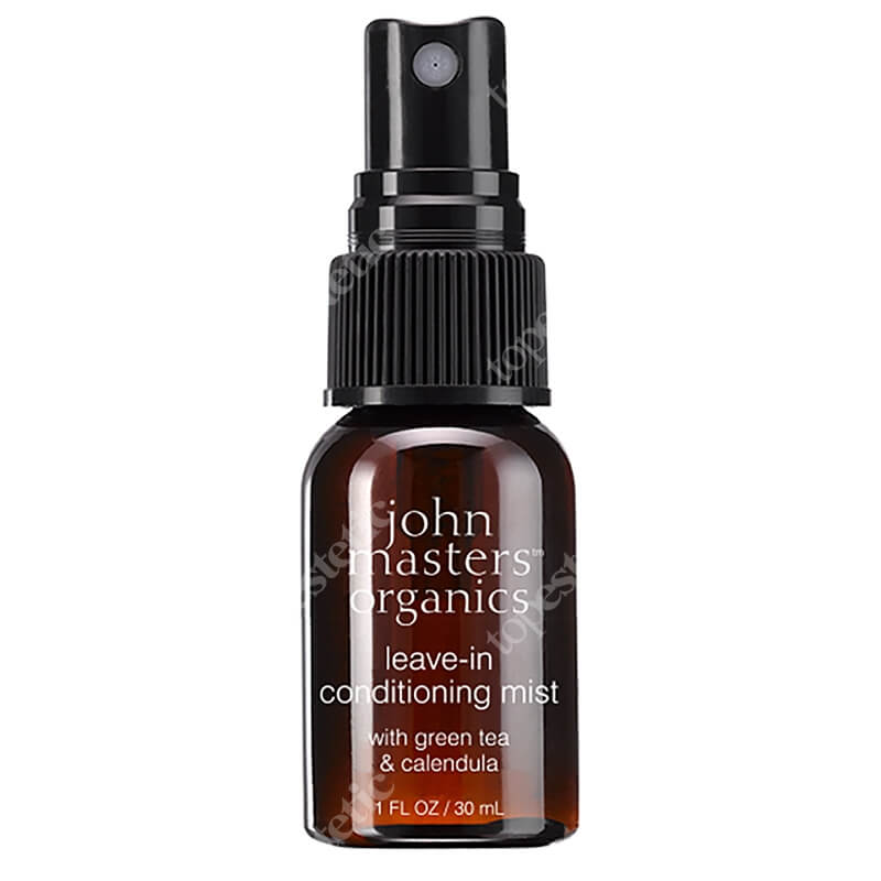 John Masters Organics Leave-in Conditioning Mist Odżywka bez spłukiwania z zieloną herbatą i nagietkiem 30 ml