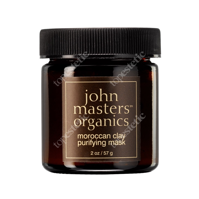 John Masters Organics Moroccan Clay Purifying Mask Glinka marokańska - maseczka oczyszczająca 57 g