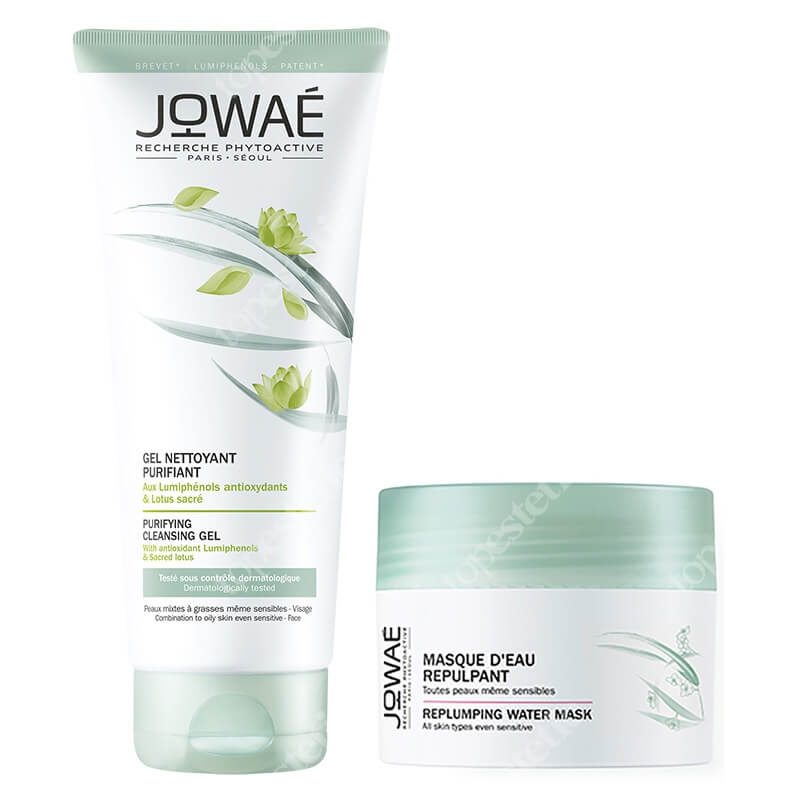 Jowae Hydrating Set ZESTAW Żel myjący 200 ml + Nawilżająca hydro-maska 50 ml