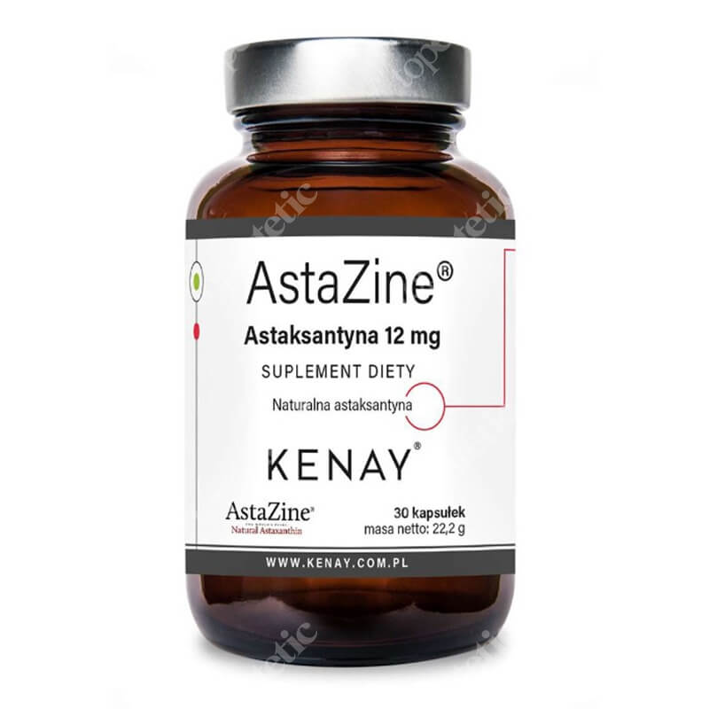 Kenay AstaZine Astaksantyna 12 mg suplement diety 30 kapsułek