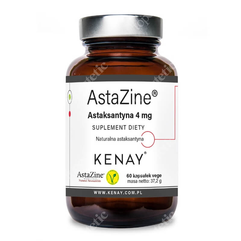 Kenay AstaZine Astaksantyna 4 mg suplement diety 60 kapsułek