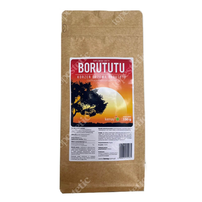 Kenay Borututu Korzeń drzewa borututu suplement diety 150 g
