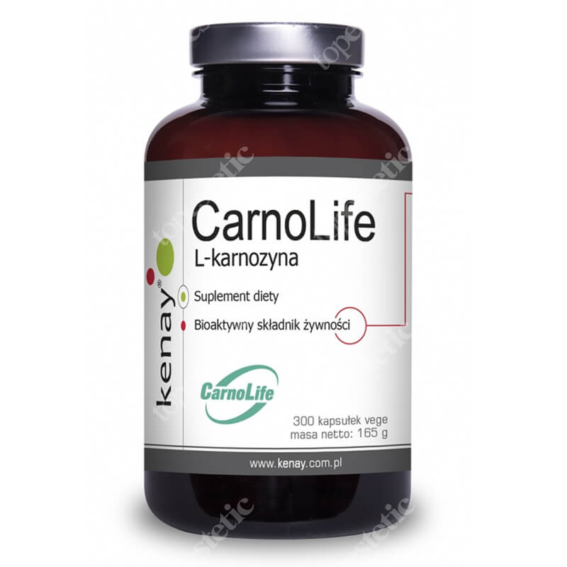 Kenay CarnoLife L-karnozyna Suplement diety 300 kapsułek