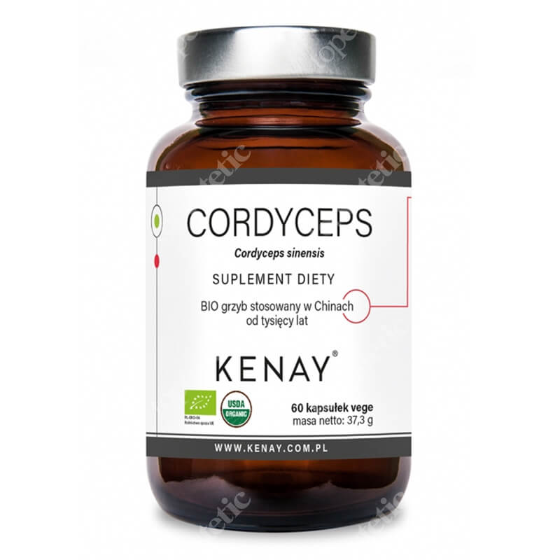 Kenay Cordyceps Suplement diety 60 kapsułek