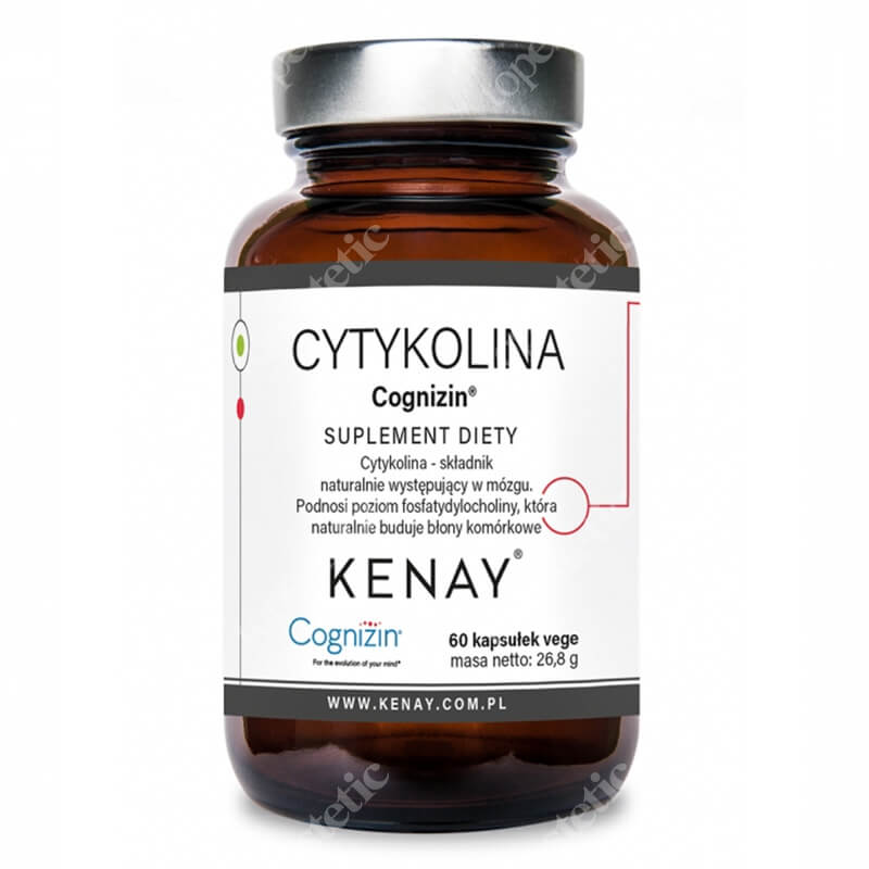 Kenay Cytykolina Cognizin Suplement diety 60 kapsułek