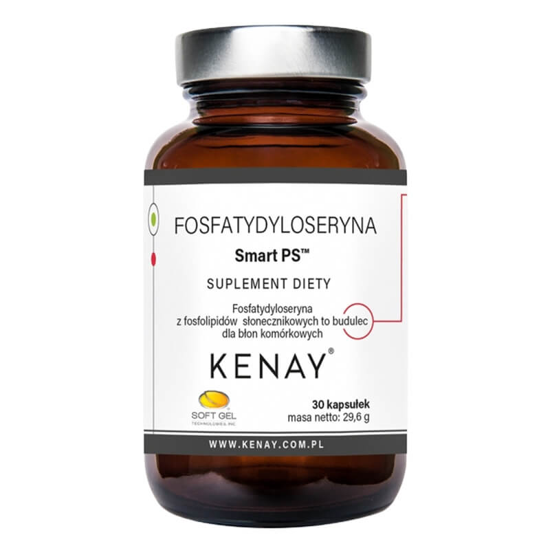 Kenay Fosfatydyloseryna Smart PS Suplement diety 30 kapsułek
