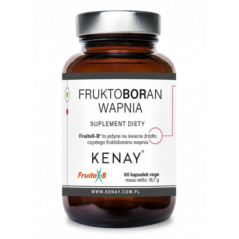 Kenay Fruktoboran Wapnia FruiteX-B® Suplement diety 60 kapsułek