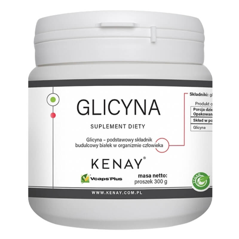 Kenay Glicyna Suplement diety w proszku 300 g