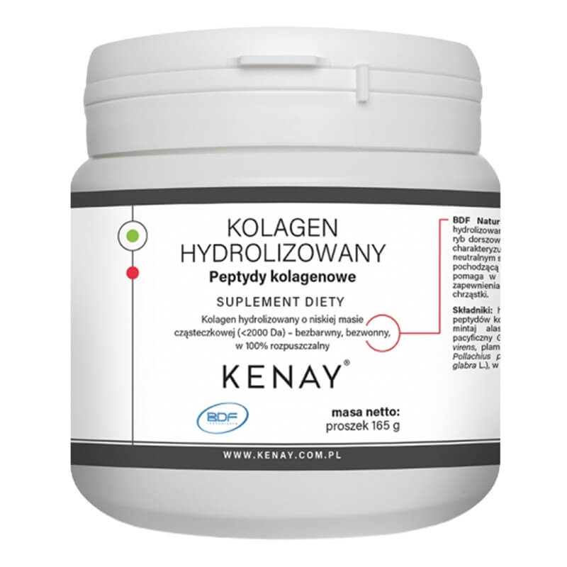 Kenay Kolagen Hydrolizowany Peptydy Kolagenowe Suplement diety 165 g