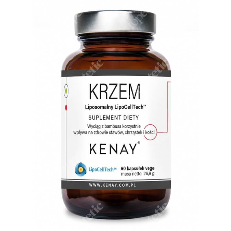 Kenay Krzem Liposomalny LipoCellTech Suplement diety 60 kapsułek