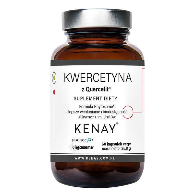 Kenay Kwercetyna z Quercefit Suplement diety 60 kapsułek