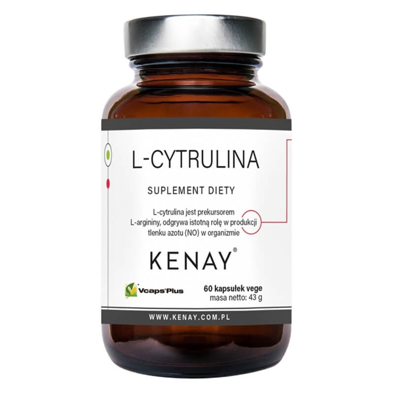 Kenay L-Cytrulina Suplement diety 60 kapsułek