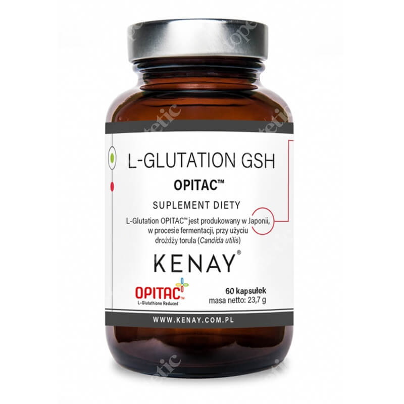 Kenay L-Glutation GSH OPITAC Suplement diety 60 kapsułek