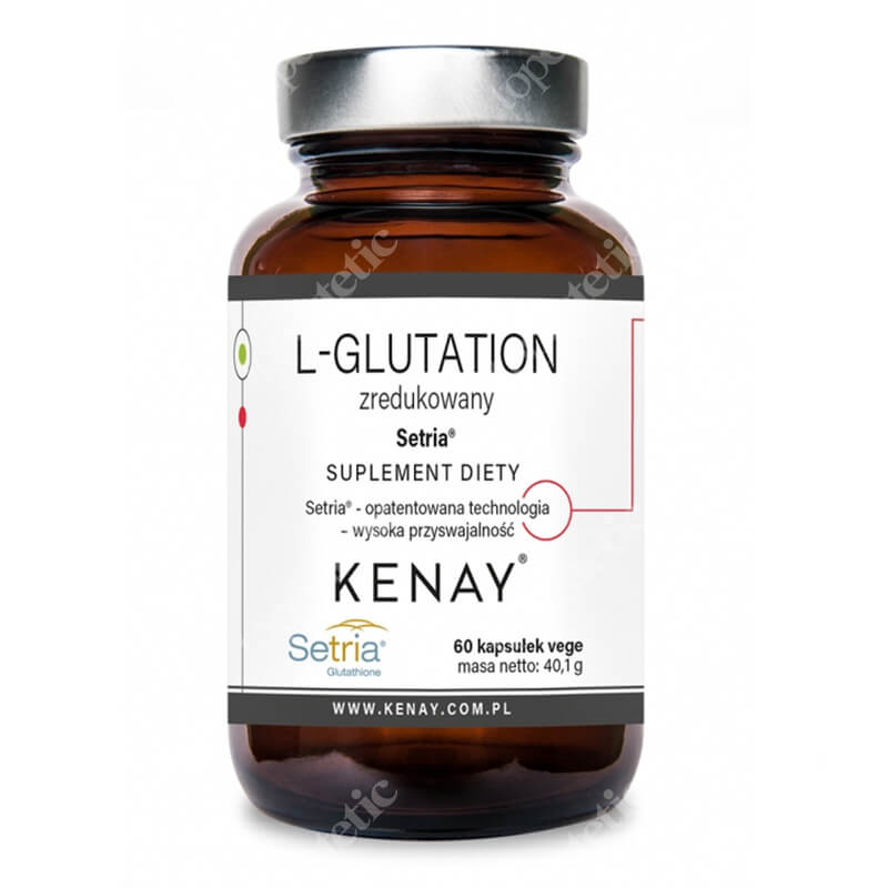 Kenay L-Glutation Zredukowany Setria Suplement diety 60 kapsułek