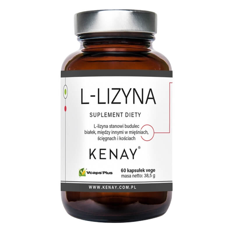 Kenay L- Lizyna Suplement diety 60 kapsułek