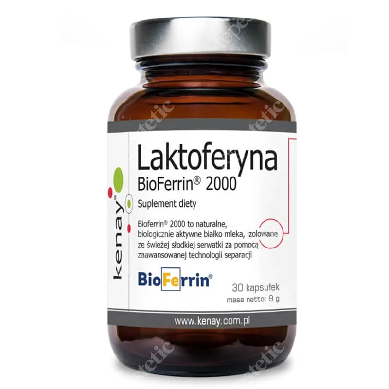 Kenay Laktoferyna BioFerrin 2000 Suplement diety 30 kapsułek