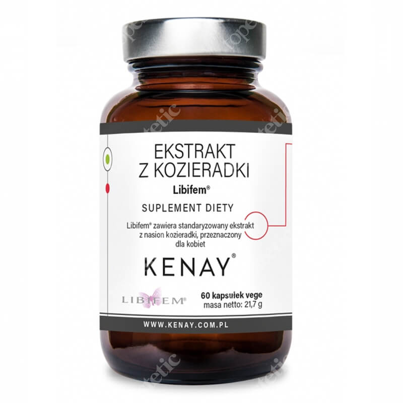 Kenay Libifem Ekstrakt z kozieradki 60 kapsułek