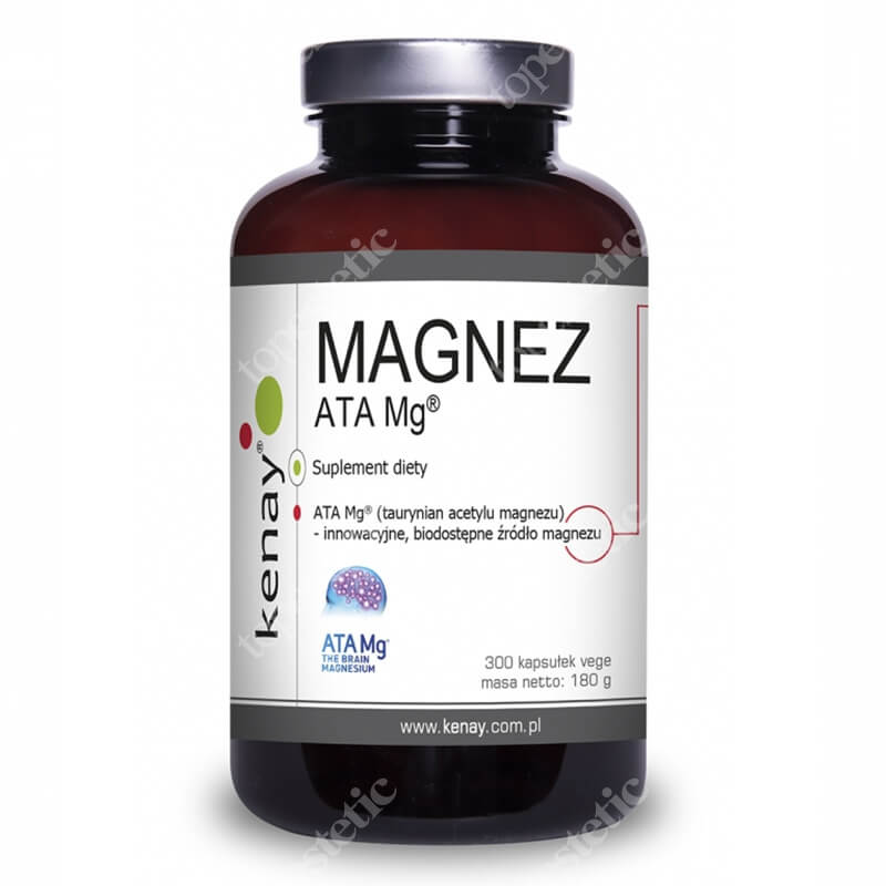 Kenay Magnez ATA Mg Suplement diety 300 kapsułek
