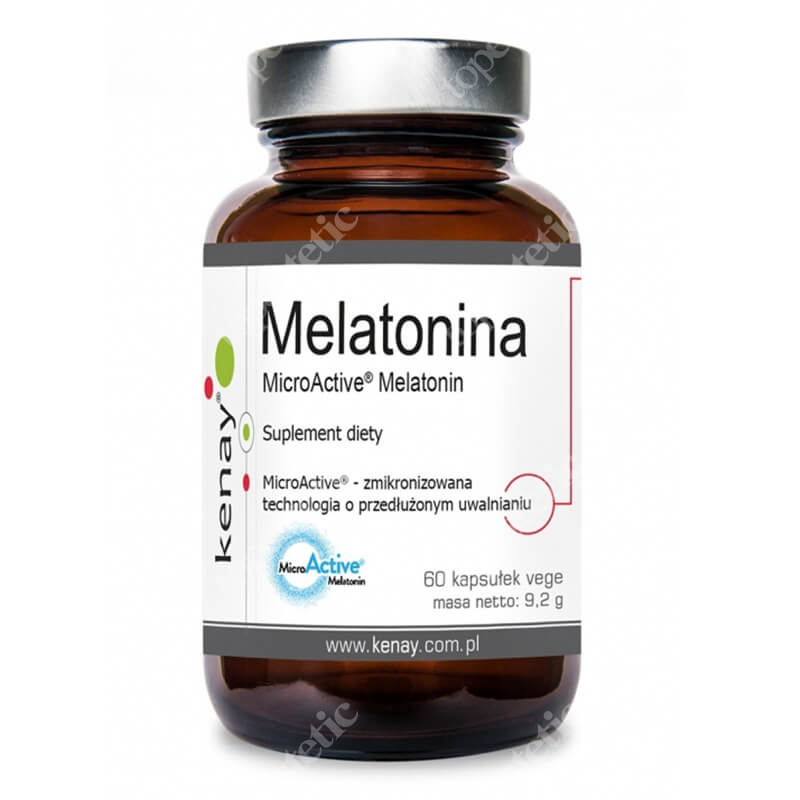 Kenay Melatonina MicroActive Melatonina 60 kapsułek