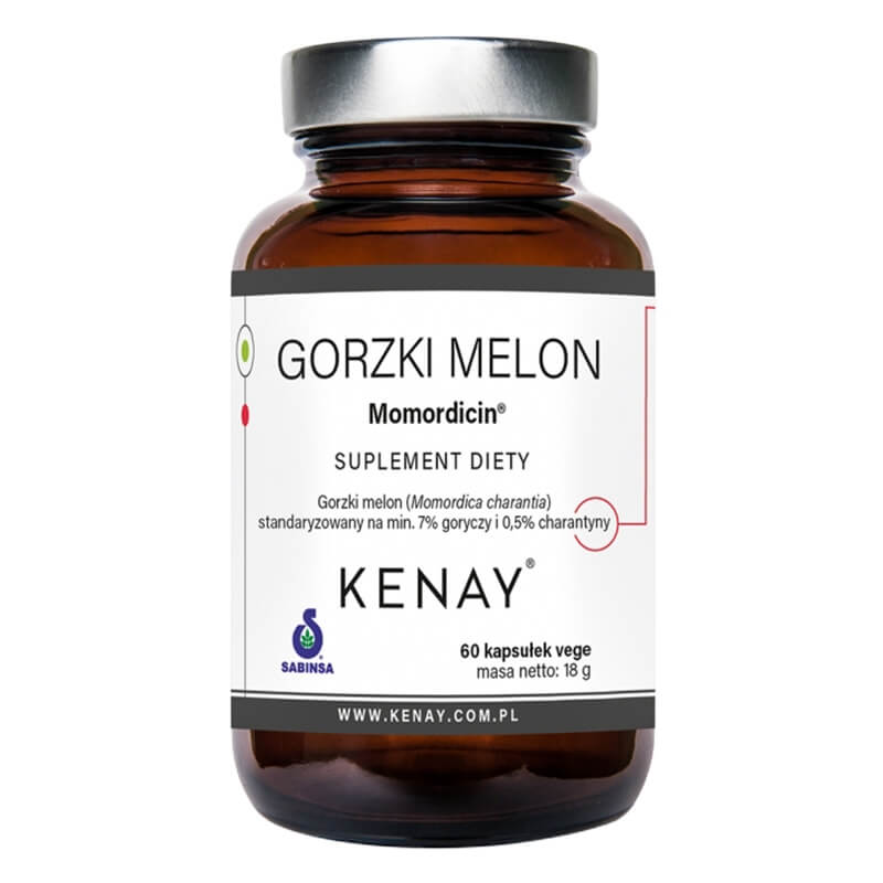 Kenay Momordicin Gorzki melon 60 kapsułek
