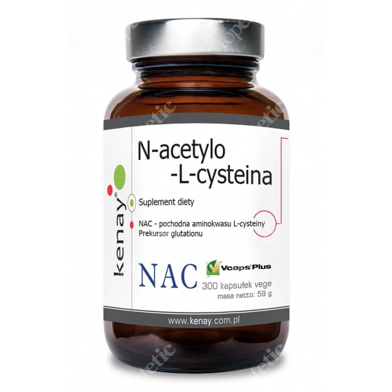 Kenay NAC N-Acetylo-L-Cysteina Suplement diety 300 kapsułek