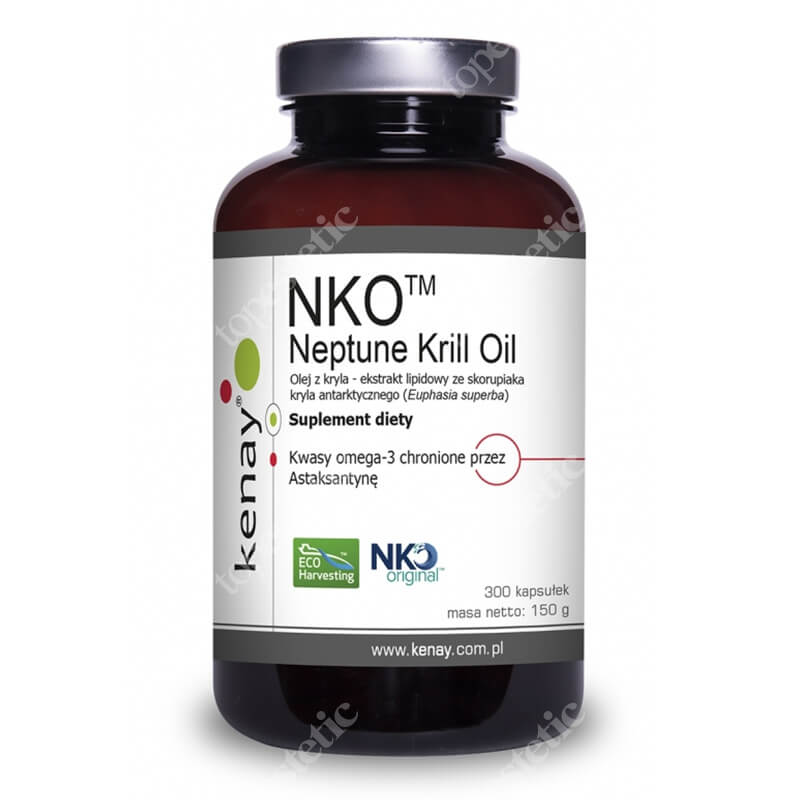 Kenay Naptune Krill Oil NKO Olej z kryla 300 kapsułek
