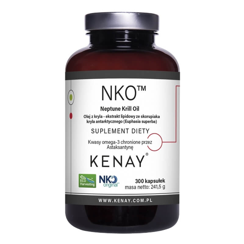 Kenay Naptune Krill Oil NKO Olej z kryla 300 kapsułek