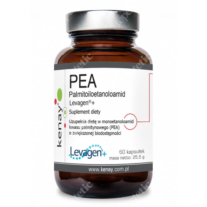 Kenay PEA Palmitoiloetanoloamid Levagen Suplement diety 60 kapsułek