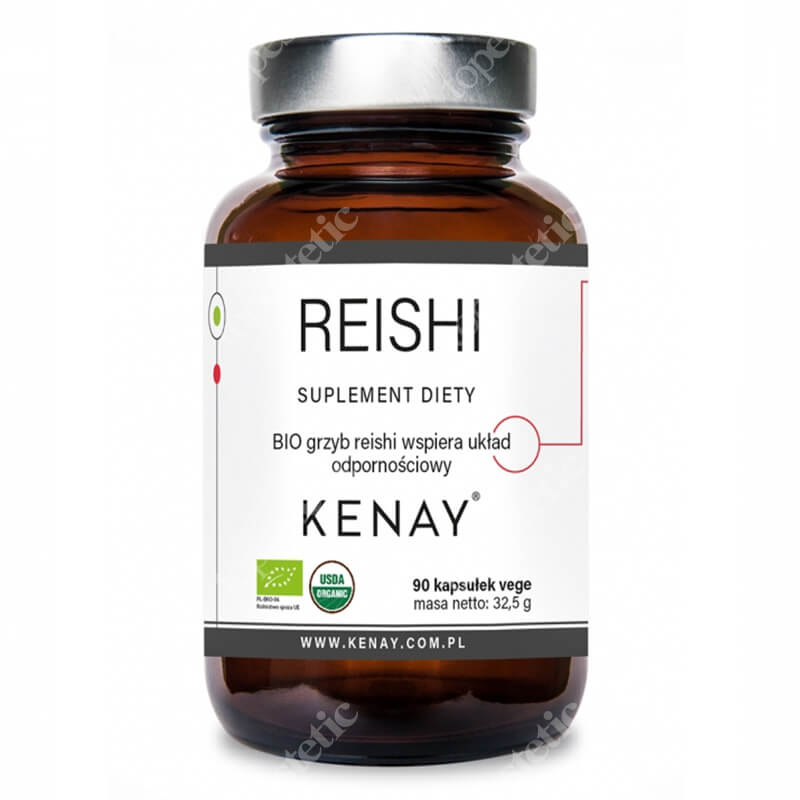 Kenay Reishi BIO Suplement diety 90 kapsułek