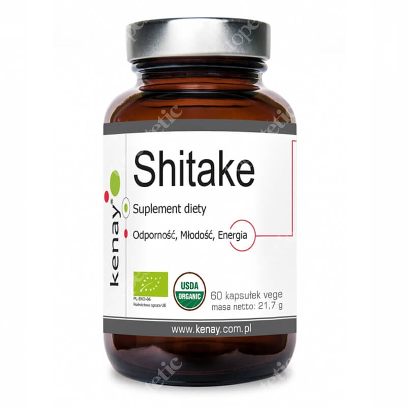Kenay Shitake Suplement diety 60 kapsułek