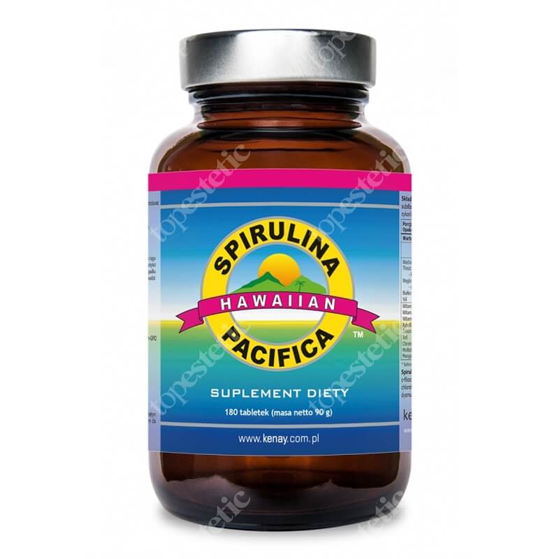 Kenay Spirulina Pacifica Suplement diety 180 tabletek