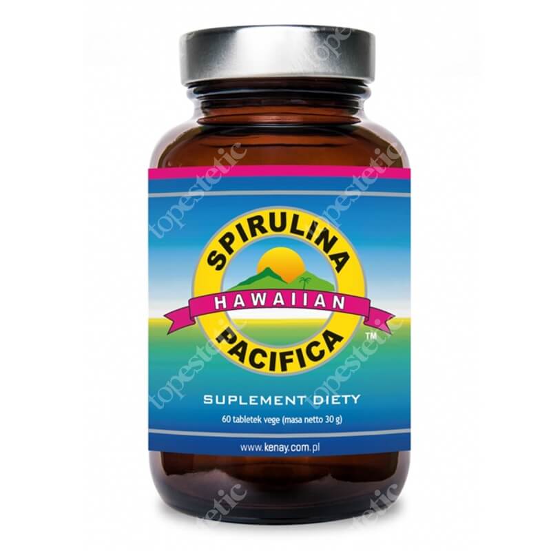 Kenay Spirulina Pacifica Suplement diety 60 tabletek