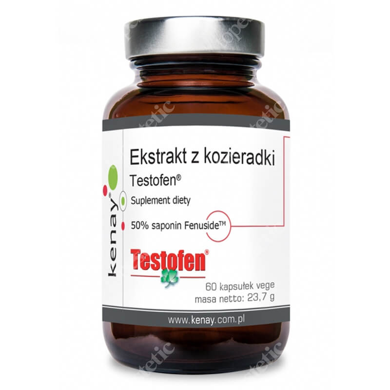 Kenay Testofen Ekstrakt z kozieradki 60 kapsułek