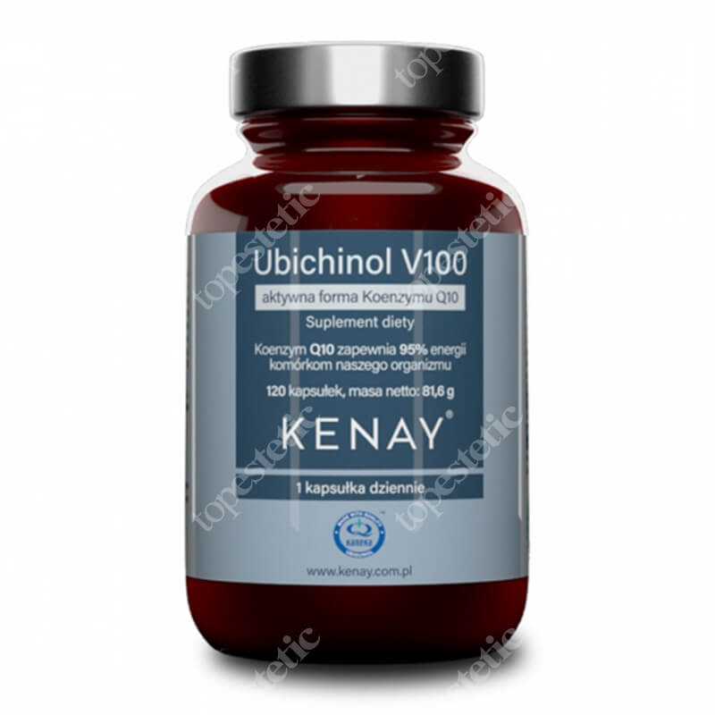 Kenay Ubichinol V100 Aktywna forma Koenzymu Q10 120 kapsułek
