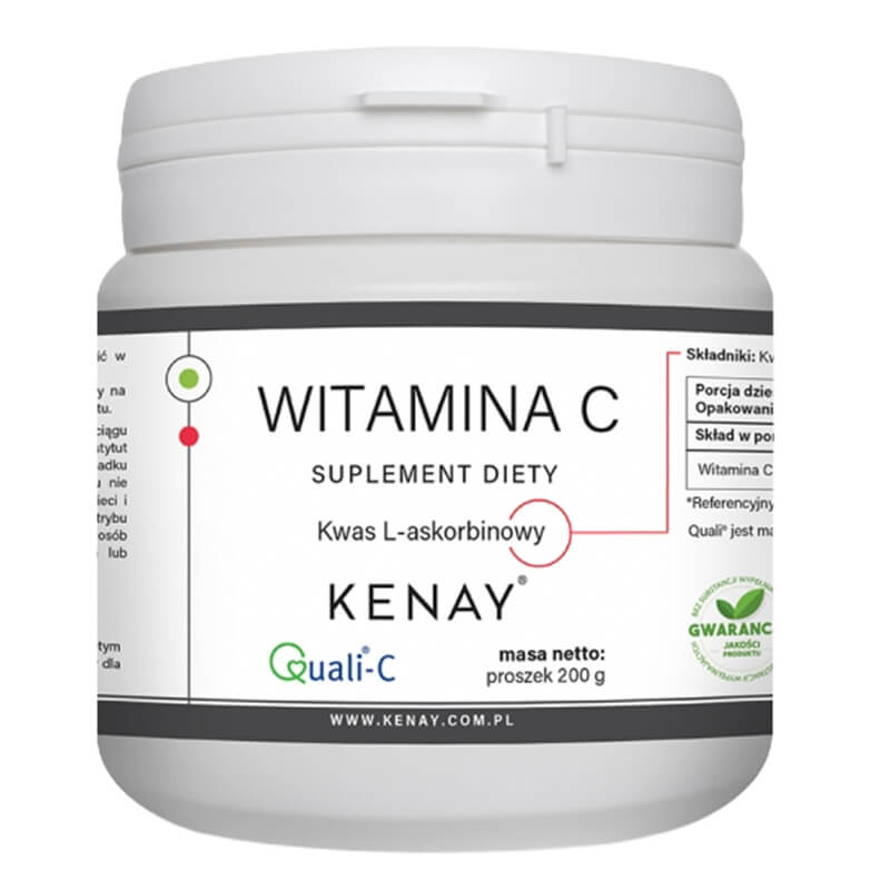 Kenay Witamina C Kwas L - askorbinowy 200 g