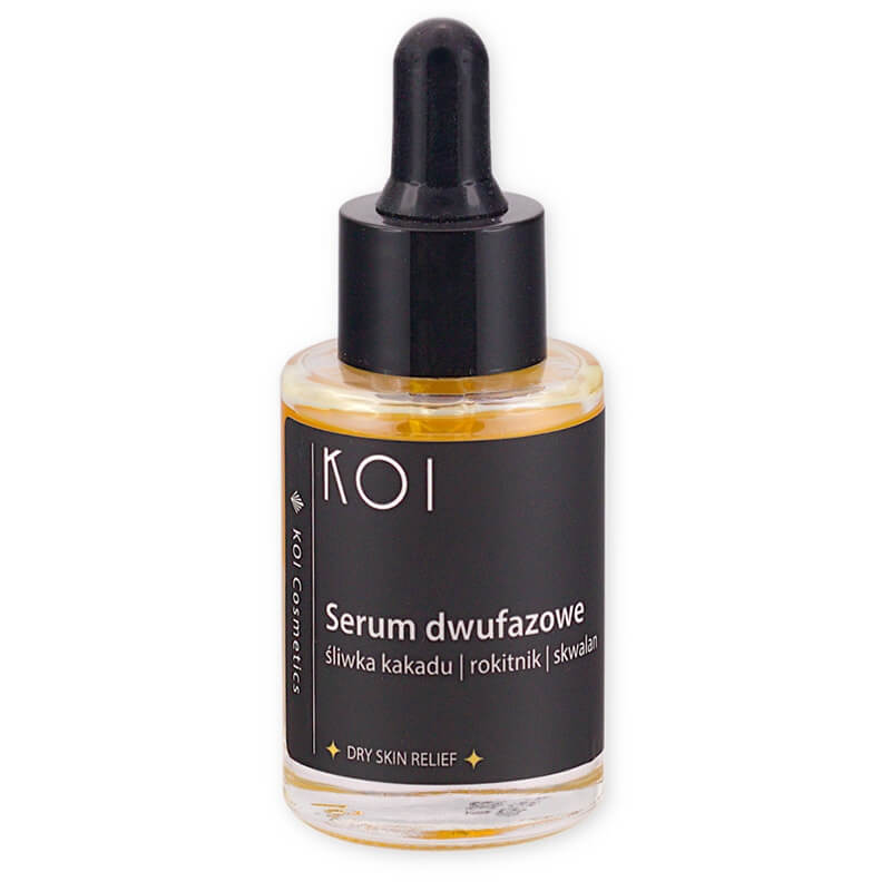 Koi Serum Dwufazowe Śliwka kakadu, rokitnik, skwalan 30 ml