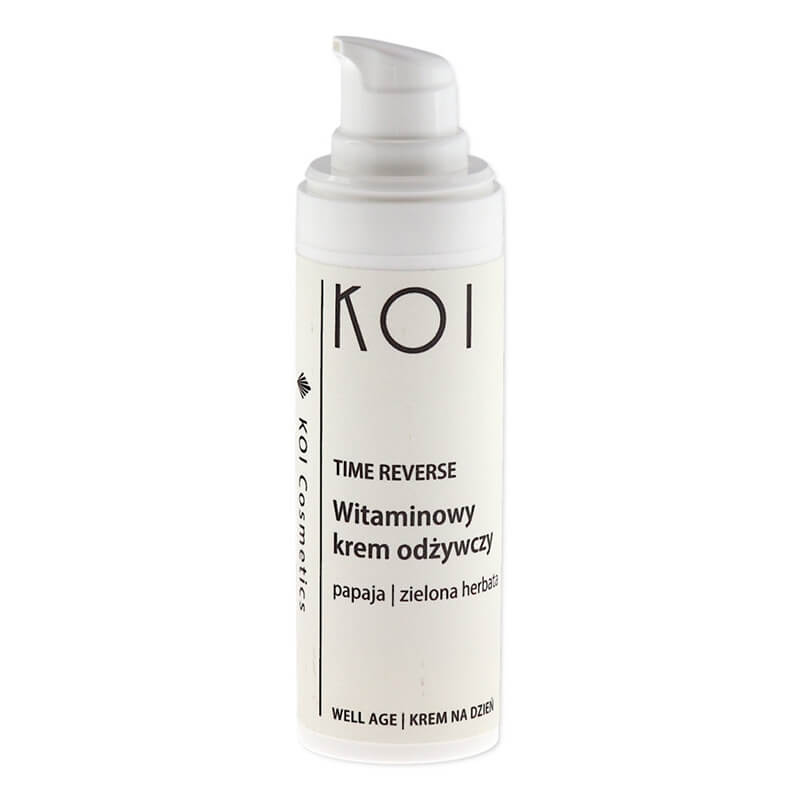 Koi Witaminowy Krem Odżywczy Papaja, zielona herbata 30 ml