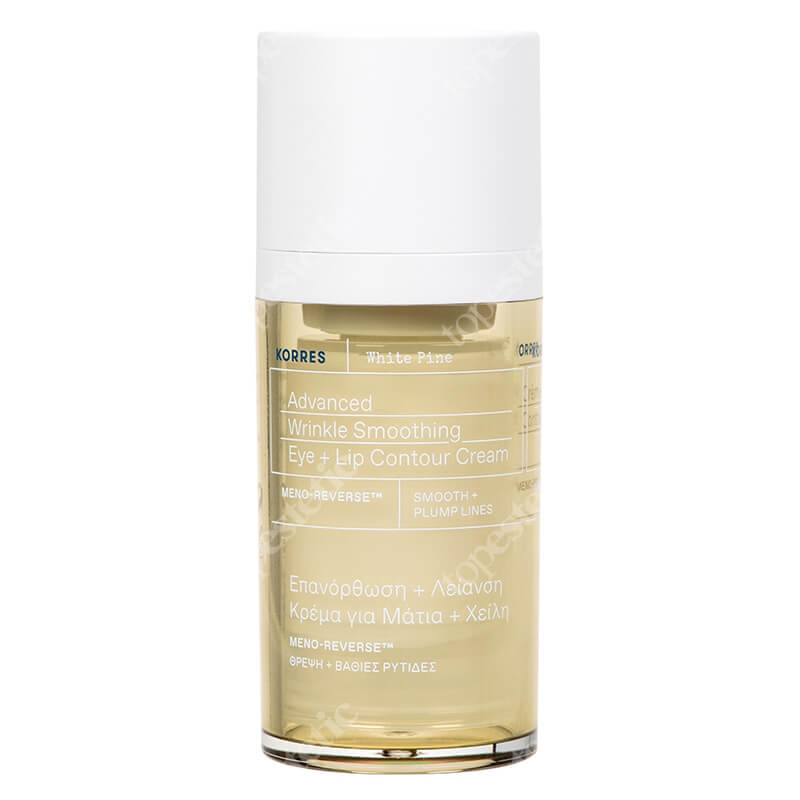 Korres Advanced Wrinkle Smoothing Eye And Lip Contour Cream Przeciwzmarszczkowy krem do okolic oczu i ust 15 ml