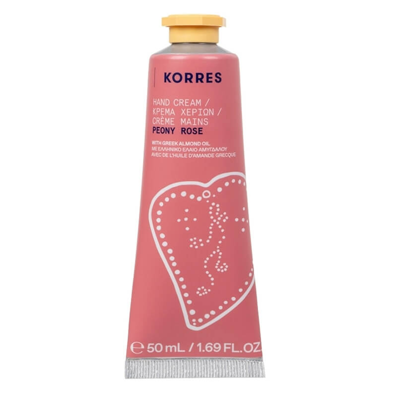 Korres Hand Cream Peony Rose Krem do rąk o zapachu piwonii i róży 50 ml