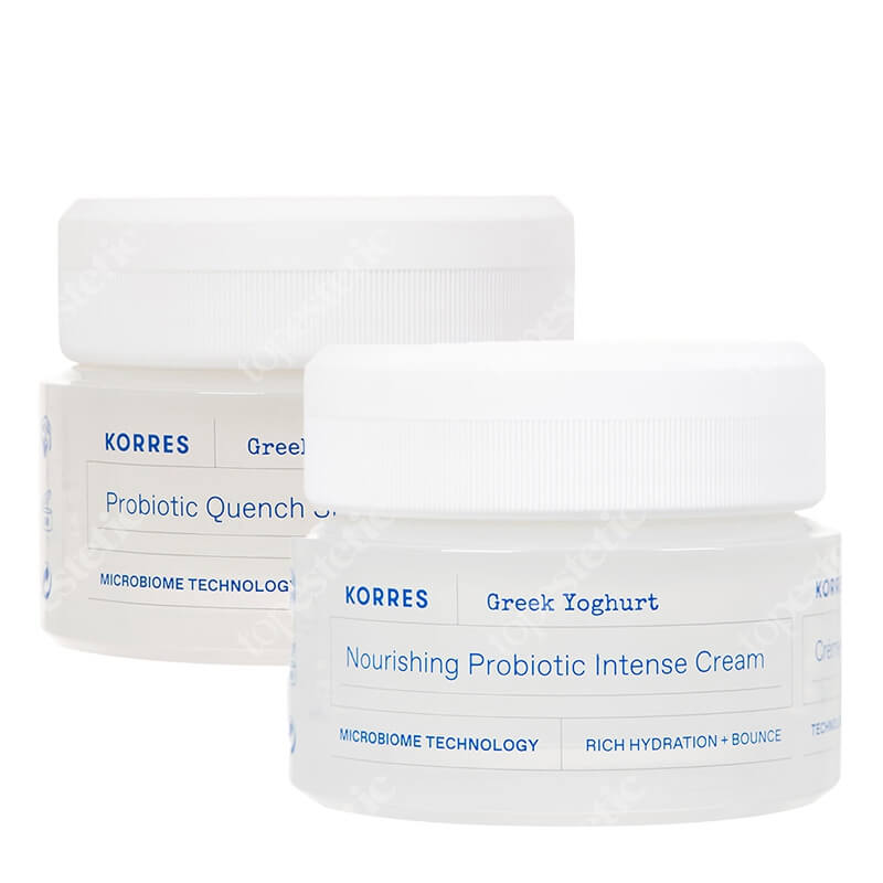 Korres Probiotic Day And Night Care ZESTAW Kojący krem 40 ml + Krem-maska na noc 40 ml