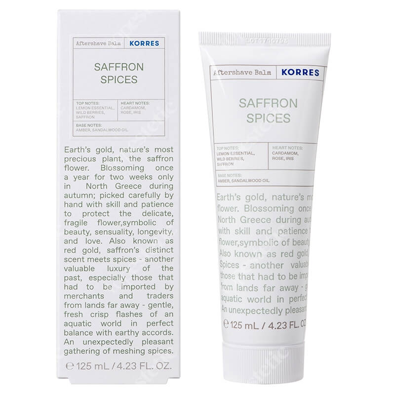 Korres Saffron Spices After Shave Balm Balsam po goleniu 125 ml