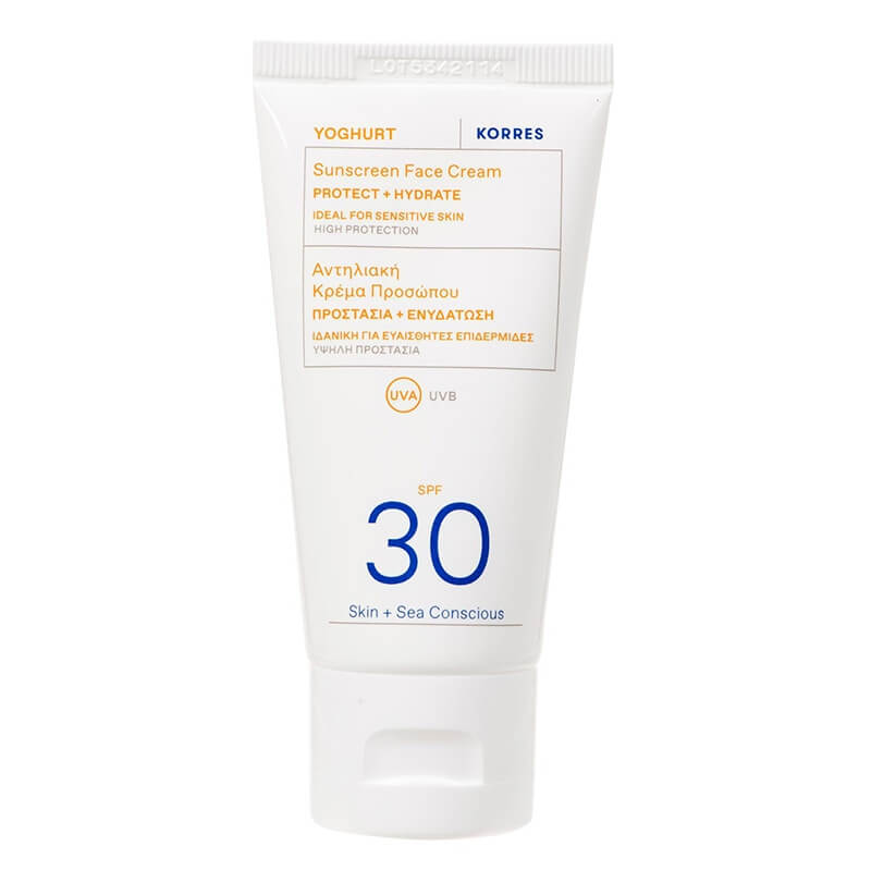 Korres Sunscreen Face Cream SPF 30 Krem ochronny do twarzy SPF 30 50 ml