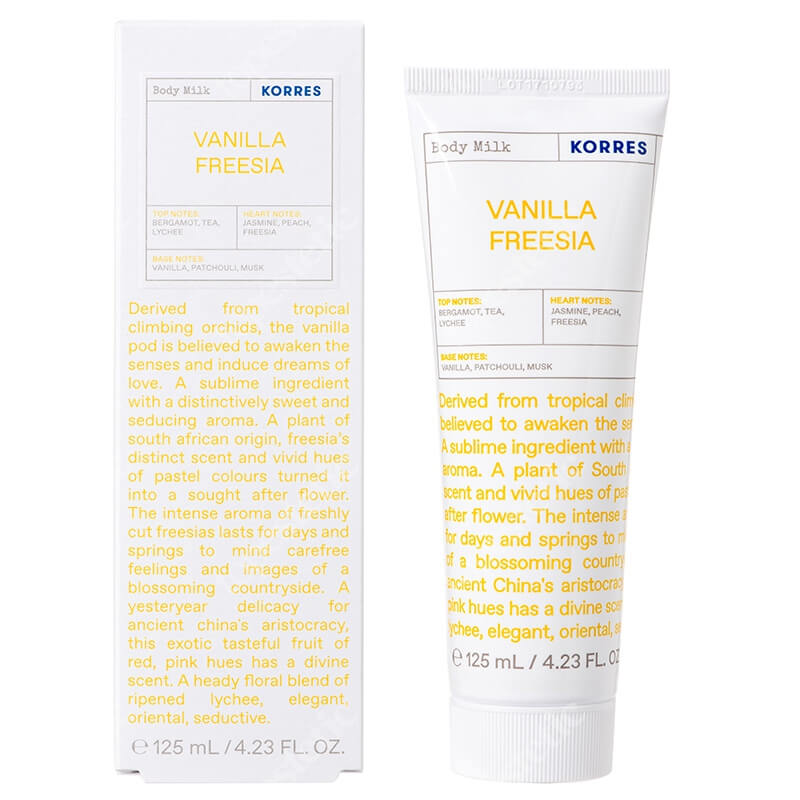 Korres Vanilla Freesia Milk Mleczko do ciała 125 ml