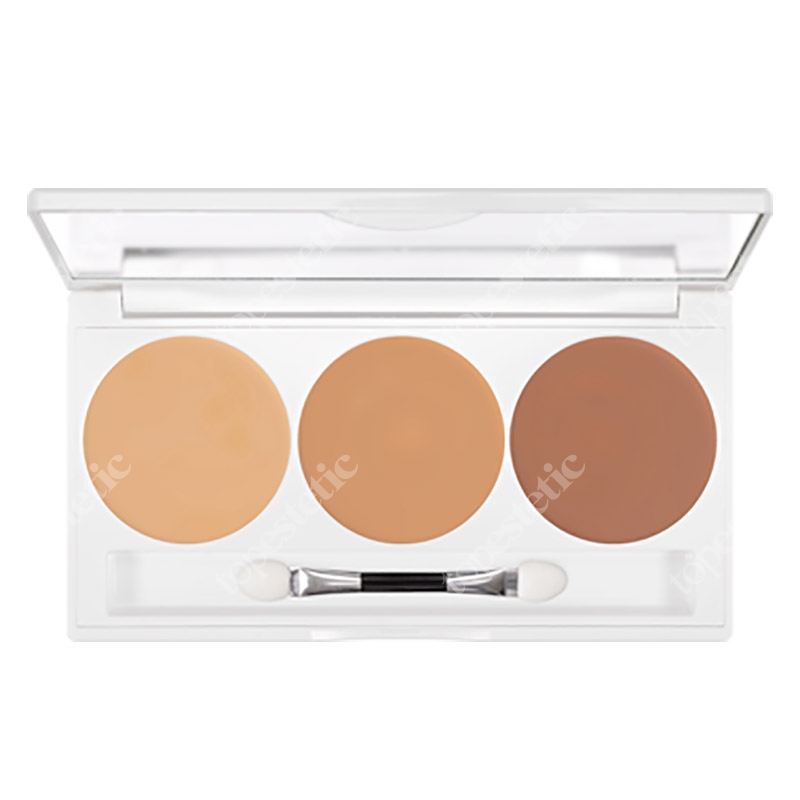 Kryolan Dermacolor Camouflage Creme Paleta 3 kol. kamuflaży (kolor DC2) 10 g
