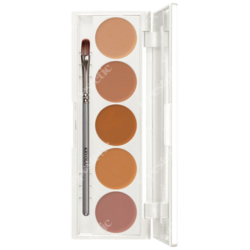 Kryolan Dermacolor Camouflage Creme Paleta 5 kol. kamuflaży (kolor DQ2) 15 g