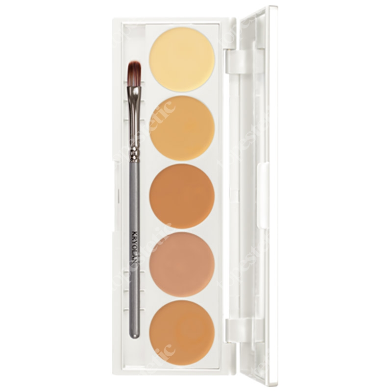Kryolan Dermacolor Camouflage Creme Paleta 5 kol. kamuflaży (kolor DQ3) 15 g