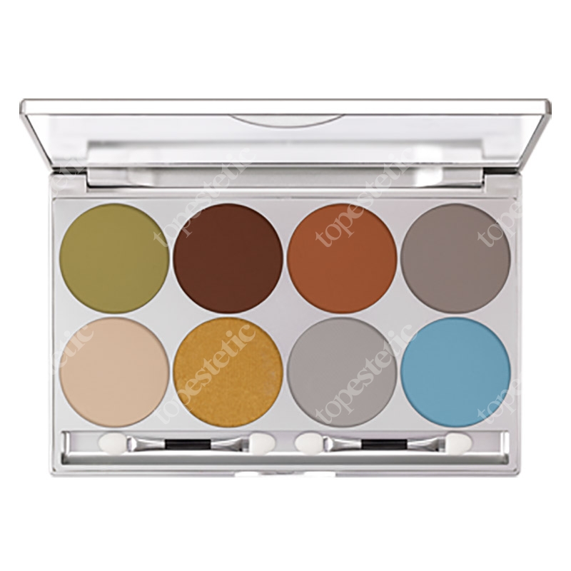 Kryolan Dermacolor Light Eye Shadow Paleta 8 kol. cieni do powiek (kolor standard) 24 g